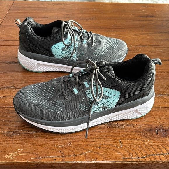 Propet Ultra Walking Shoe Women’s Grey/Mint Supportive Sneaker Size 12 Narrow - Picture 13 of 13